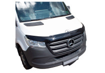 Oneway Motorkapbeschermer (steenslagcover) Mercedes Sprinter W907 2018- - Glanzend zwart