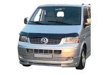 Oneway Motorkapbeschermer (steenslagcover) Volkswagen Transporter T5 2003-2009 - Glanzend zwart