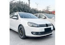 AutoStyle Voorspoilerlip passend voor Volkswagen Golf VI 2008-2012 excl. GTi/R (Glanzend Zwart ABS)