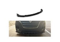 Voorspoiler passend voor Renault Master Mk3 Facelift 2019-2024 (ABS Glanzend Zwart)