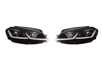 Set Koplampen Volkswagen Golf VII Facelift (7.5) 2017-