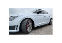 Oneway Set Sideskirts passend voor Seat Leon (5F) HB/ST 2013-2020 - Glanzend zwart