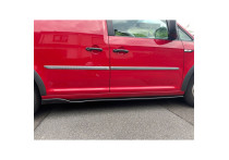 Oneway Set Sideskirts passend voor Volkswagen Caddy MK4 2015-2020 - Glanzend zwart