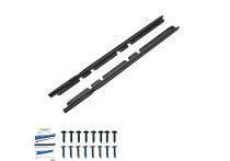 Oneway Set Sideskirts - Universeel - Lengte 208cm - Glanzend zwart