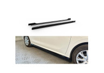 Set sideskirts passend voor Peugeot 208 I 2012-2019 (ABS)