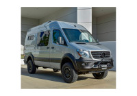 Ensemble d'élargisseurs d'ailes à usage unique (Fender Flares) adapté au Mercedes Sprinter W906 Facelift 2014