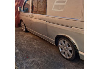 Ensemble d'élargisseurs d'ailes à usage unique (garnitures) pour Volkswagen Transporter T5/T5.1 2003-2015