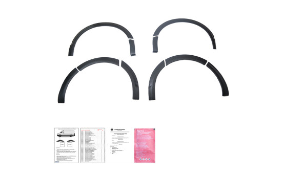 Ensemble d'élargisseurs d'ailes à usage unique (garnitures) pour Volkswagen Transporter T6.1 2020-2022, Image 10