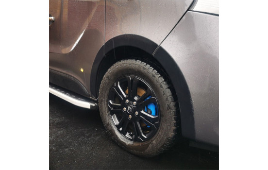 Ensemble d'extensions d'ailes (garnitures) à usage unique pour Renault Trafic 2014- et Opel Vivaro 2014-2018, Image 2