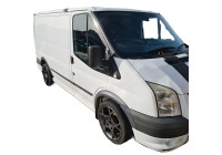 Jeu d'élargisseurs d'ailes à usage unique pour Ford Transit MK7 2006-2014 - Noir mat