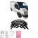 Jeu d'élargisseurs d'ailes à usage unique pour Ford Transit MK7 2006-2014 - Noir mat, Vignette 3