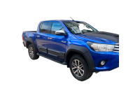 Jeu d'élargisseurs d'ailes à usage unique pour Toyota Hilux 2015-2020 - Noir mat