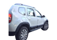 Jeu d'extensions d'ailes (garnitures) à usage unique pour Dacia Duster I 2010-2017 Off-Road - Noir mat