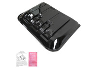 Prise d'air de capot unidirectionnelle (scoop) pour Ford Ranger T9 2022- - Noir brillant