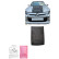 Prise d'air de capot unidirectionnelle (scoop) pour Mitsubishi L200 Triton 6 2019- - Noir mat, Vignette 4