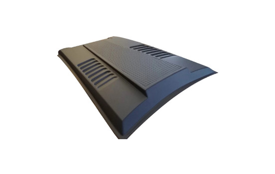 Prise d'air de capot unidirectionnelle (scoop) pour Mitsubishi L200 Triton 6 2019- - Noir mat, Image 7