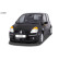 Bas de caisse 'Slim' adaptable à Renault Modus 2004- (ABS noir brillant), Vignette 2