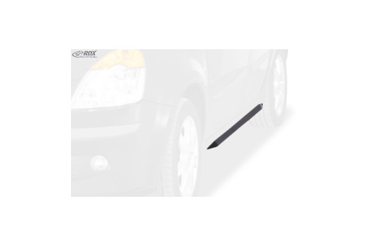 Bas de caisse 'Slim' adaptable à Renault Modus 2004- (ABS noir brillant), Image 3