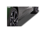 Bas de caisse 'Slim' adaptable sur Peugeot 308 III Hatchback 2021- (ABS noir brillant)