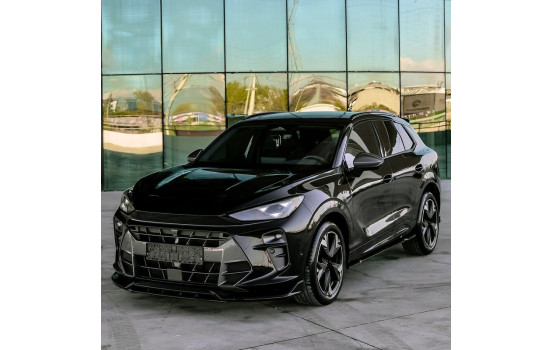 Bas de caisse à sens unique compatibles avec Cupra Terramar (KP1) 2024- - Noir brillant, Image 3