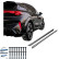 Bas de caisse à sens unique compatibles avec Cupra Terramar (KP1) 2024- - Noir brillant, Vignette 7