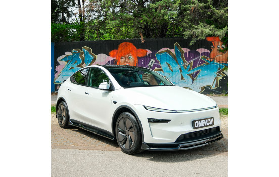 Bas de caisse à sens unique compatibles avec Tesla Model Y « Juniper » FL 2025- - Noir brillant, Image 5