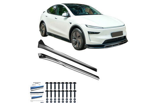Bas de caisse à sens unique compatibles avec Tesla Model Y « Juniper » FL 2025- - Noir brillant, Image 9