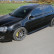 Bas de caisse à sens unique compatibles avec Volkswagen Golf V GTi/GTD 2003-2008 - Noir brillant