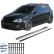 Bas de caisse à sens unique compatibles avec Volkswagen Golf V GTi/GTD 2003-2008 - Noir brillant, Vignette 5