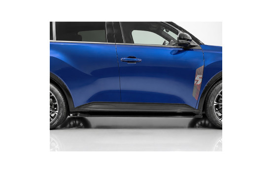 Bas de caisse Motordrome compatibles avec Renault 5 E-Tech 2024- (ABS) noir brillant, Image 3