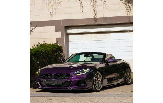 Bas de caisse Oneway pour BMW Z4 (G29) M-Pack/M40i 2018-2022 et restylée 2022- - Noir brillant, Image 5