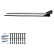 Bas de caisse Oneway pour BMW Z4 (G29) M-Pack/M40i 2018-2022 et restylée 2022- - Noir brillant, Vignette 8
