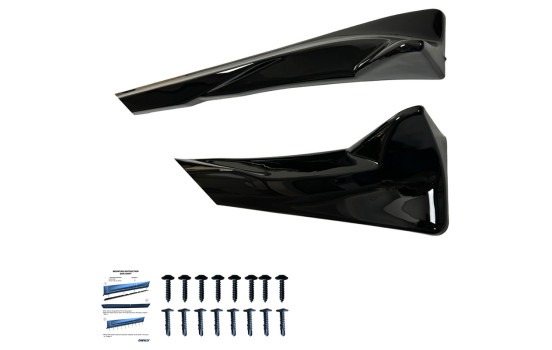 Bas de caisse unidirectionnels pour Tesla Model Y 2019-2025 - Noir brillant, Image 10
