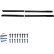 Bas de caisse unidirectionnels pour Volkswagen Transporter T7 et Ford Transit Custom (V710), Vignette 5