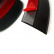 Easy-Lip Spoiler Universel Avant / Jupe Latérale 225cm Caoutchouc EPDM Noir, Vignette 2