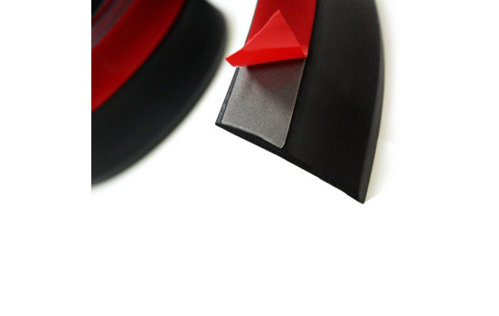 Easy-Lip Spoiler Universel Avant / Jupe Latérale 225cm Caoutchouc EPDM Noir, Image 2