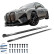 Ensemble de jupes latérales à usage unique pour BMW iX M-Pack i20 2021- - Noir brillant, Vignette 3