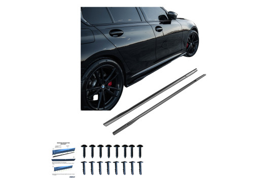 Ensemble de jupes latérales à usage unique pour BMW Série 3 G20/G21 M-Pack/M340i 2018-2022 et 2022-, Image 3