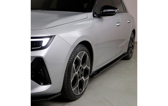 Ensemble de jupes latérales à usage unique pour Opel Astra L HB/ST 2021- - Noir brillant, Image 2