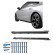 Ensemble de jupes latérales à usage unique pour Opel Astra L HB/ST 2021- - Noir brillant, Vignette 6