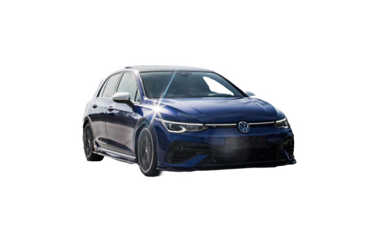 Ensemble de jupes latérales à usage unique pour Volkswagen Golf VIII HB/Variant R 2020- - Noir brillant, Image 2