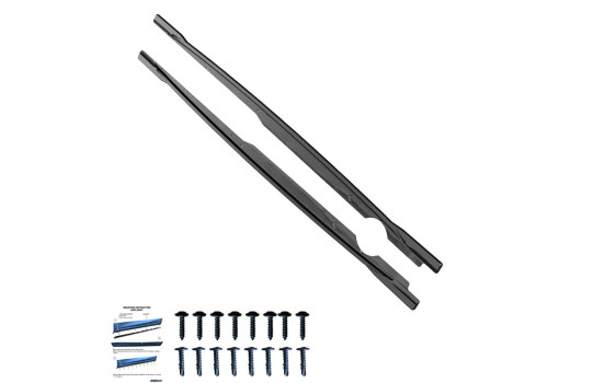 Ensemble de jupes latérales à usage unique pour Volkswagen Golf VIII HB/Variant R 2020- - Noir brillant, Image 5