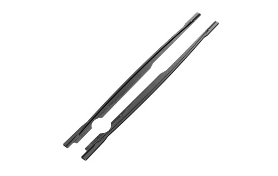Ensemble de jupes latérales à usage unique pour Volkswagen Golf VIII HB/Variant R 2020- - Noir brillant, Image 6