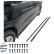 Ensemble de jupes latérales unidirectionnelles pour Volkswagen Transporter T7 et Ford Transit Custom (V710), Vignette 3