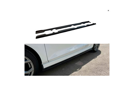 Jeu de jupes latérales sur mesure pour Ford Fiesta VIII ST/ST-Line 2017- (ABS), Image 2