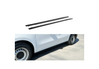 Jeu de jupes latérales sur mesure pour Mercedes Citan & Citan Tourer (W420) 2021 - (ABS Noir Brillant)