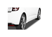Jupes latérales 'Slim' Citroën C3 2009-2016 (ABS noir brillant)