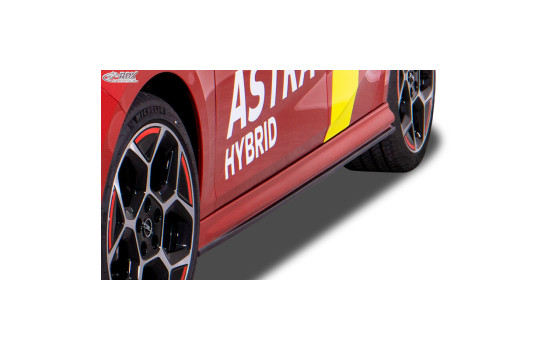 Jupes latérales adaptées à Opel Astra L Hatchback 2021- 'Edition' (ABS)