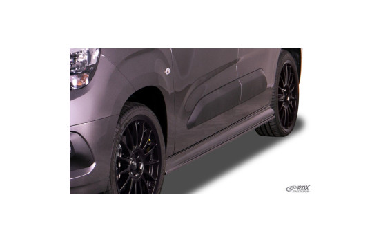 Jupes latérales adaptées à Opel Combo MPV 2018- 'Edition' (ABS)