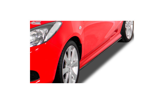 Jupes latérales adaptées pour Mazda 2 (DE) 2007-2014 'Edition' (ABS)